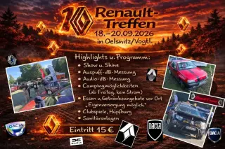 10. Renault-Treffen Oelsnitz/V.