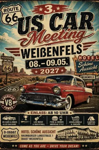 Event: 3. US Car Meeting Weißenfels