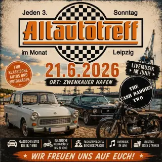 Event: Altautotreff Leipzig am Zwenkauer Hafen
