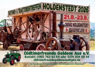 Oldtimer- und Traktorentreffen Holdenstedt 2026
